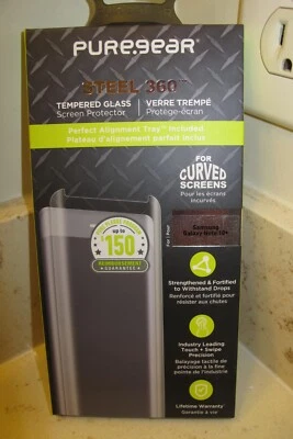 PureGear Steel 360 tempered glass screen protector for Samsung Galaxy Note 10+ - Image 1 of 2