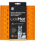Lickimat Buddy Orange Slow Feeder Boredom Buster For Cats And Dogs 