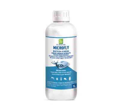 BLEU LINE MICROFLY INSETTICIDA MICROINCAPSULATO CIPERMETRINA TETRAMETRINA 1LT