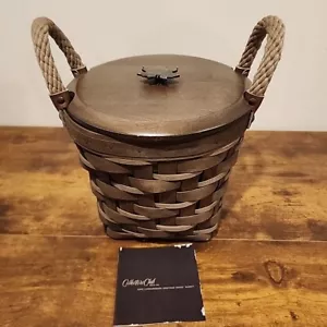 Longaberger 2009 Collectors Club HERITAGE SERIES BASKET - USATO IN OTTIME CONDIZIONI - Foto 1 di 14