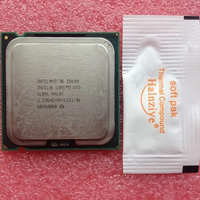 Intel Core 2 Duo E8600 3.33Ghz 1333 SLB9L Socket 775 L2=6MB Grease - Image 1 of 2