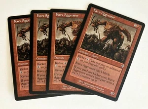 Kavu Aggressor (4) Invasion NM MTG Magic the Gathering - Picture 1 of 2