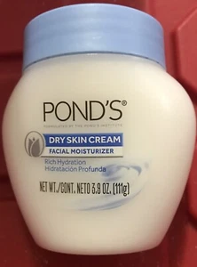 Pond's Crema Pelle Secca Ricca Crema Idratante Viso 3,9 oz - Foto 1 di 2