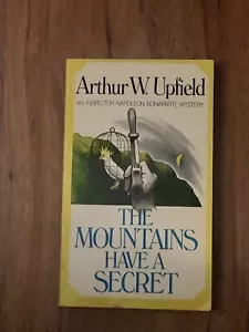The Mountains Have a Secret by Arthur W. Upfield, Scribners 1985 First Printing - Picture 1 of 3