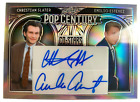 Double autographe 2024 Pop Century argent Christian Slater & Emilio Estevez #9/10