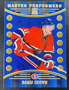 1998-99 Pacific Crown Royale Master Performers Saku Koivu #12