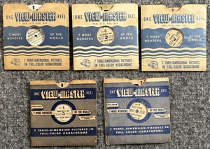 View Master Vintage Lot of 5 Hansel Gretel Pigs Snow White Goldilocks Cinderella - Picture 1 of 17