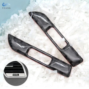 Carbon Fiber Console Side Air Condition Vent Outlet Cover For Audi A4L/A5 09-16 - Picture 1 of 3