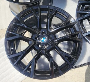BMW X5M X6M Competition 21" / 22" wheels oem rims F96 F95 X5 X6 809M - Picture 1 of 21