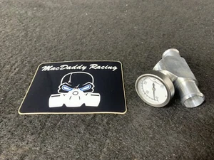MacDaddy Racing Honda Trx 450R Billet Coolant Temperature Gauge Radiator - Picture 1 of 1