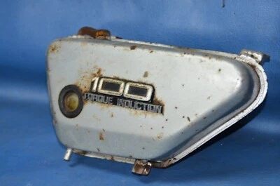 Yamaha LTMX 100 1972 1973 2 tiempos tanque de aceite depósito par inducción LT2 AT DT Foto 1 de 4