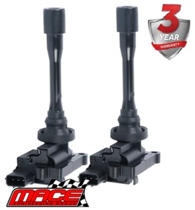 2 X STD REPLACEMENT IGNITION COIL FOR MITSUBISHI LANCER CG CH 4G94 SOHC 2.0L I4 - Picture 1 of 1
