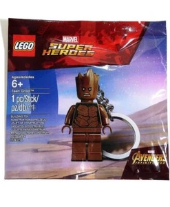 LEGO 5005244 Marvel - Vengadores - Teen Groot Llavero Cadena Polybag Nuevo y Sellado - Imagen 1 de 2