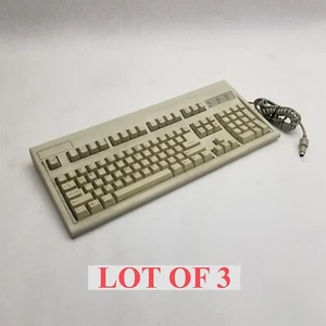 Keytronic E03601QUS201 Vintage PS/2 Beige Retro Keyboard 104-Key Ergonomic Lot 3 - Picture 1 of 6