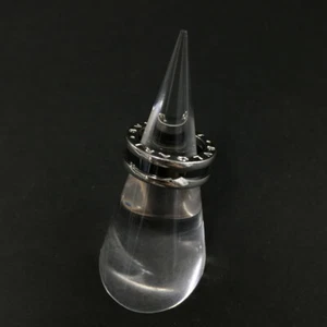 BVLGARI Save the Children Silver 925 Ring ISO sz:46/7BE0191 - Picture 1 of 8
