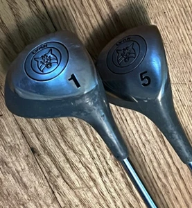 Lynx Women’s RH Golf Wood Set 1 ( Driver ) and 5 Wood - Super Nice !!! - Picture 1 of 4