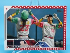 2023 Topps Update Tatis Jr & Machado Independence Day SSP /76 US247
