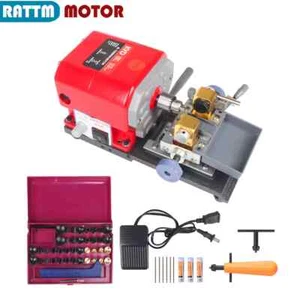 Multifunction Electric Pearl Punch Hole Grinding Polishing Beads Mini Wood Lathe - Picture 1 of 7