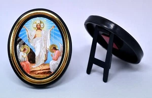 Ikone Auferstehung Christi geweiht икона Воскресение Христово освящена 6x5x0,8cm - Picture 1 of 1