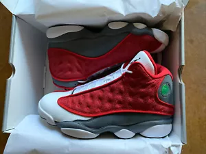 NikeAir Jordan 13 Retro Gym Red Black Flint Grey White Men's Size 9.5 DEAD STOCK - Picture 1 of 8