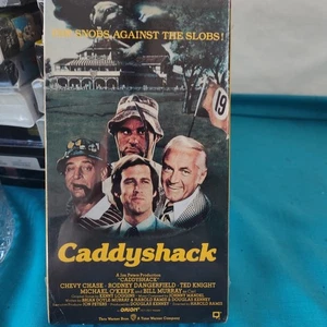 Sealed Caddyshack 1991 VHS Movie Warner Bros Classic Comedy VTG Watermarks!!! - Bild 1 von 3