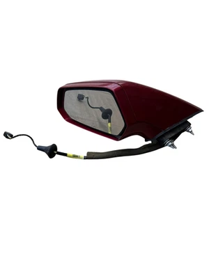 Espejo retrovisor eléctrico izquierdo Chevy Camaro 2010-2015 lado del conductor rojo OEM 22929217 Foto 1 de 4