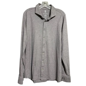 DeSoto Kent Jersey Shirt Mens Stretch Movement Performance Cotton Long Sleeve - Picture 1 of 6