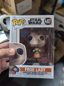 Funko Pop! Vinyl: Star Wars - Frog Lady - Walgreens (Exclusive) #487 - Picture 1 of 6