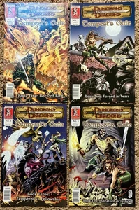 Dungeons & Dragons Tempest’s Gate 1 2 3 4 (Kenzer 2001) 4-comic lot full series! - Picture 1 of 6