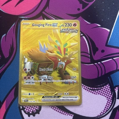 Gouging Fire ex 214/162 SV05: Temporal Forces Holo - Image 1 of 2