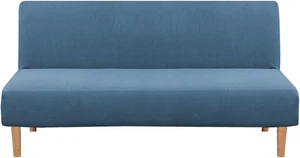 Copridivano Senza Braccioli 2-3 Posti, Futon Elasticizzato Copri Divano Senza Br - Foto 1 di 12