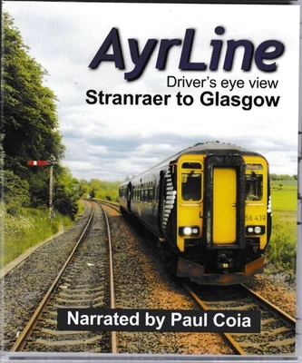 Ayrline, Stranraer To Glasgow, Driver's Eye View Video 125 Blu-Ray - Image 1 of 2