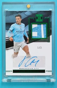 2022-23 Impeccable Manchester City Jack Grealish Emerald Patch Auto 1/3 - Picture 1 of 2