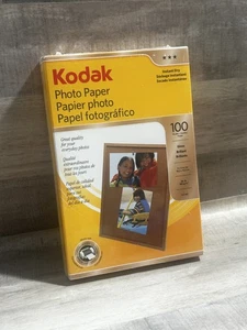 Kodak 4x6 Glossy Photo Paper 100 Sheets - Instant Dry, Vivid Prints - Bild 1 von 2