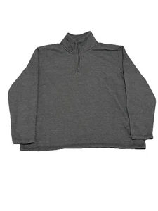 Eddie Bauer Herren Größe Large 1/4 Pullover Sweater Grau Langarm EUc - Bild 1 von 5