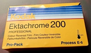 Kodak Ektachrome 200 Professional Process E-6 5-EPD120 - pack 5 Rolls Exp12/1994 - Picture 1 of 6
