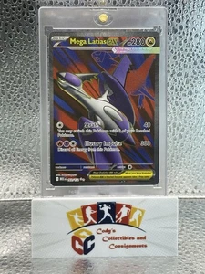 Mega Latias ex 163/132 Me01: Mega Evolution Holo Ultra Rare - Picture 1 of 11