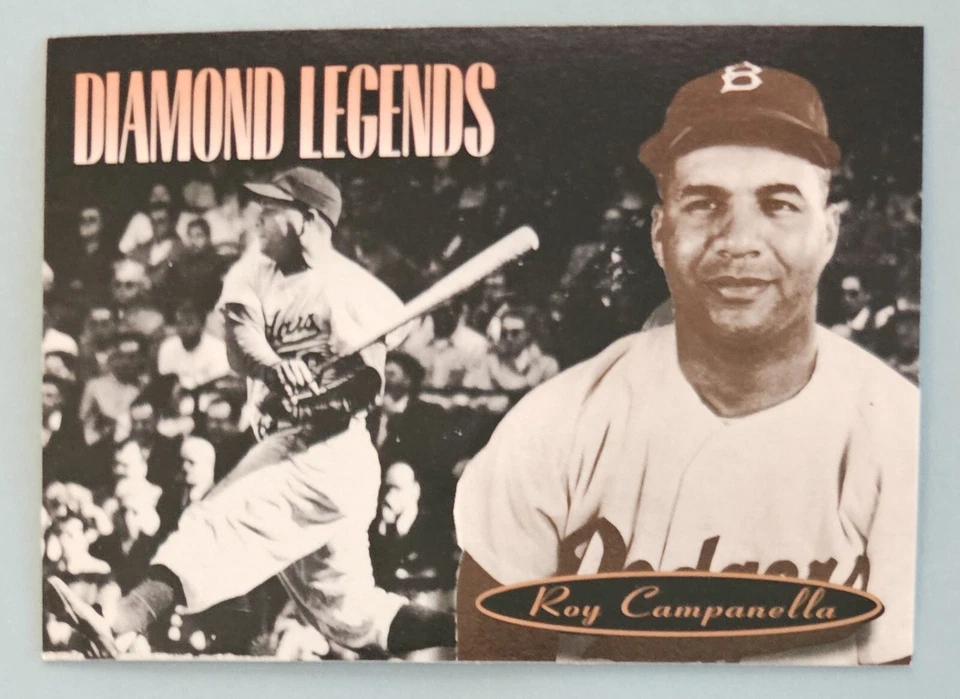 1994 Upper Deck All-Time Heroes Diamond Legends Roy Campanella #159 HOF - Image 1 of 1