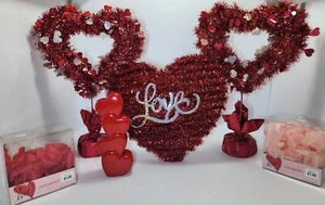 Heart Decorations Bundle valentines day- Anniversary- wedding- Birthday party - Picture 1 of 9