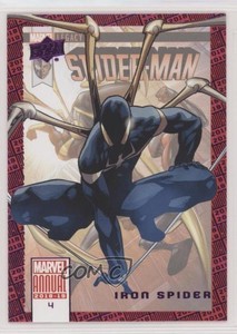 2018-19 Upper Deck Marvel Annual Purple Iron Spider #4 x0a