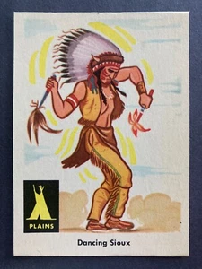 1959 Fleer Indians #12 Dancing Sioux NM - Picture 1 of 2