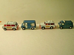 Tootsie Toys Emergency VAN, Ambulance, and Rescue Truck, SWAT - Picture 1 of 11