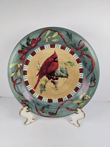 Lenox Winter Greetings Everyday Cardinal Dinner Plate *NEW* - Picture 1 of 5