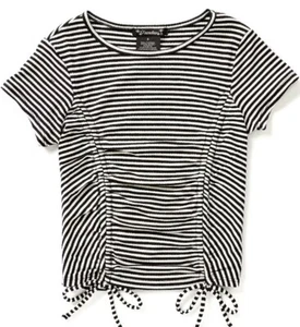 Camiseta Xtraordinaria Manga Corta Rayas Lado Ceñido Talla XL Nueva con Etiquetas - Imagen 1 de 7