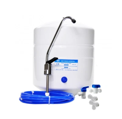 Compact Portable Reverse Osmosis Add on Water Storage Tank & Faucet Kit (8"x10") - Image 1 of 4