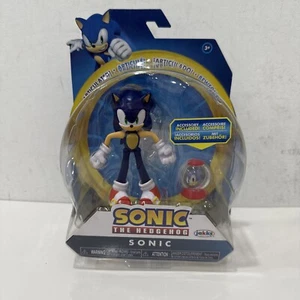 Sonic The Hedgehog: Sonic 4.5" Articulated Figure w/1-up (2022, Jakks Pacific) - Picture 1 of 2