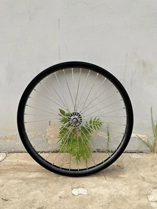 26" Bike Rear Wheel, Double Layer Alum Alloy 10G 36 Spokes Bicycle Rear 680g Rim - Picture 1 of 11