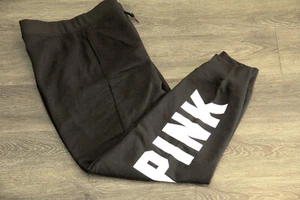 PINK VICTORIA'S SECRET EVERYDAY LOUNGE RELAXED JOGGER SWEATPANTS PANTS size XL - Picture 1 of 3