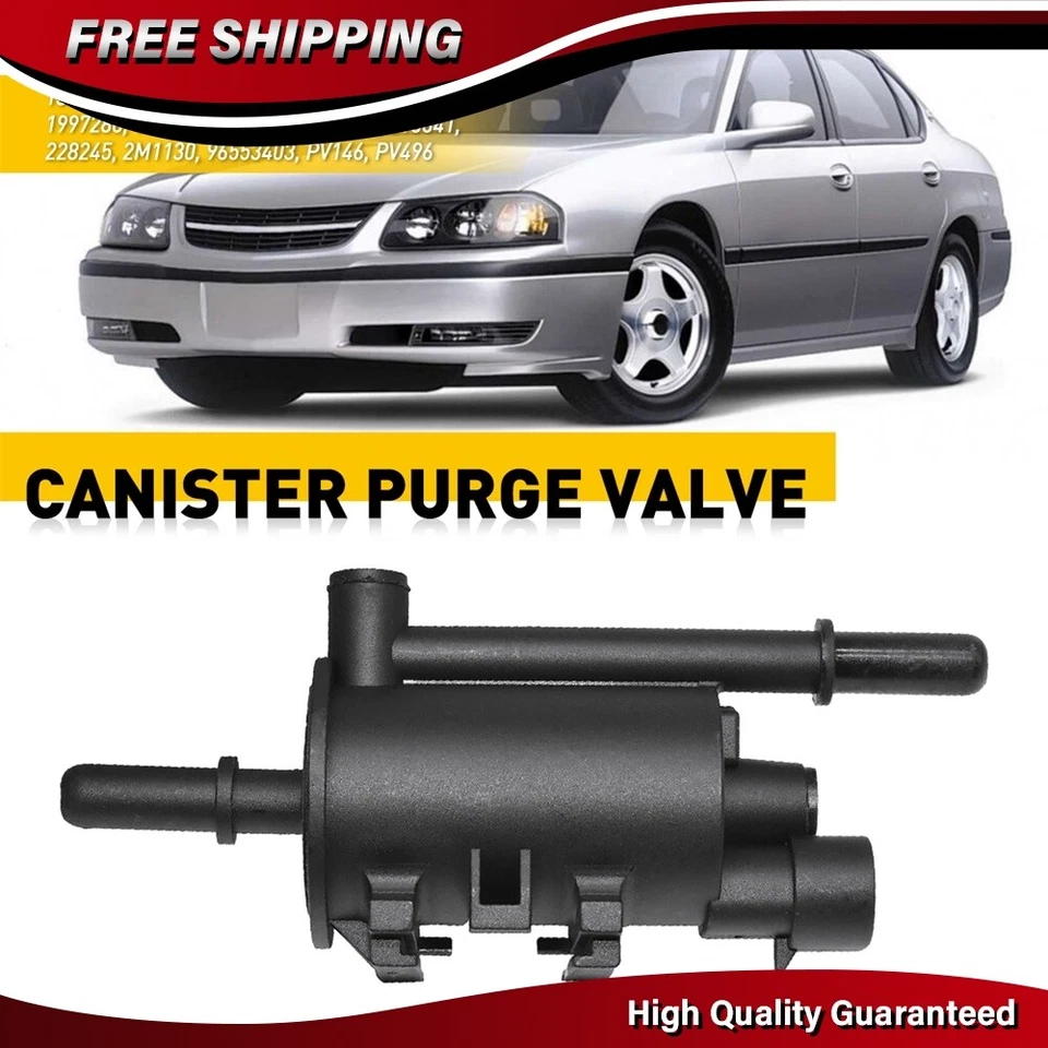 Electroválvula de purga de bote de vapor EVAP para Buick Lesabre 2000-2005 12569751 Foto 1 de 4