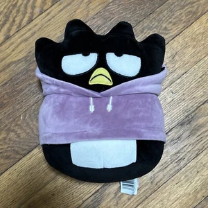 Squishmallow 8" Badtz Maru Penguin Sanrio Hello Kitty Hoodie Plush - Picture 1 of 4